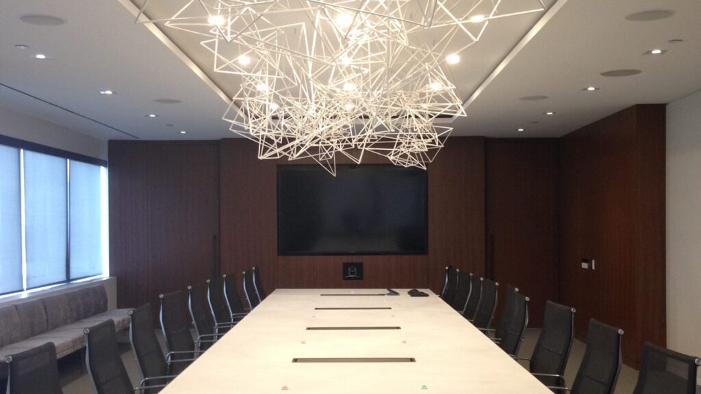 audio visual equipment installation