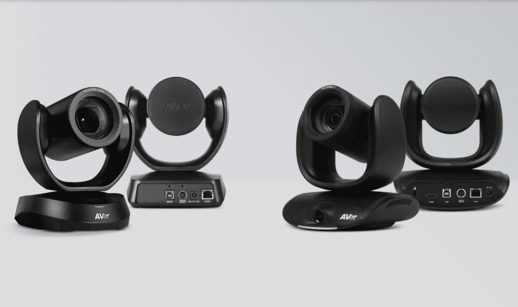 Photo detailing the Aver CAM520 and CAM550